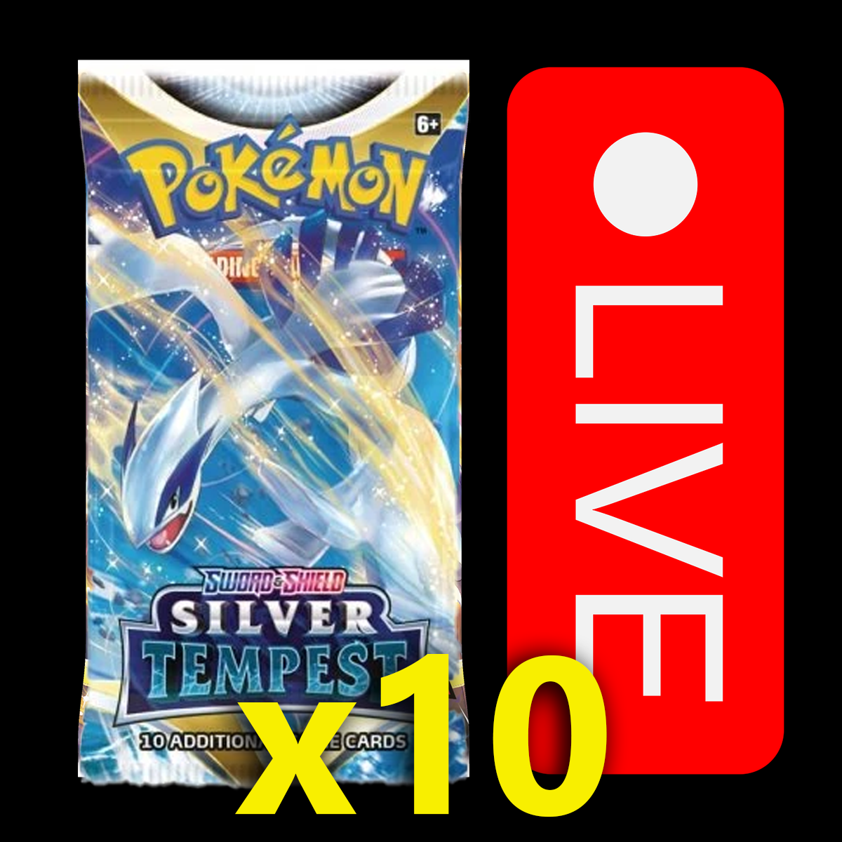 SILVER TEMPEST BOOSTER PACK x10 TBellCardHouse SILVER TEMPEST BOOSTER PACK x10 TBellCardHouse